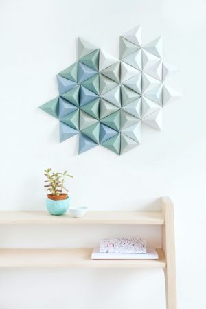 Origami Decoration Diy Wall Art 15 Ides Pour Rafrachir Le Dcor Des Murs Sans Trop Dpenser Like