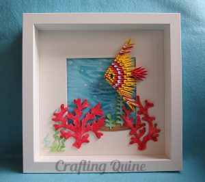 Origami Decoration Wall Crafting Quine Origami Fish Wall Decor