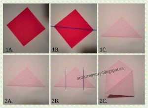 Origami Diy Cards Aura Treasury Diy Valentines Origami Kisssssssssssss