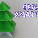 Origami Diy Decoration Origami Christmas Tree Origami Easy Youtube