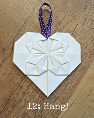 Origami Diy Decoration Wedding Diy Tutorial Origami Heart Decorations Place Cards