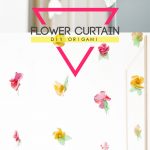 Origami Diy Flower Craft A Doodle Doo Inspiration Nation Diy Origami Flower Curtain