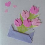 Origami Diy Flower Diy Flower Card Mothers Day Origami Youtube