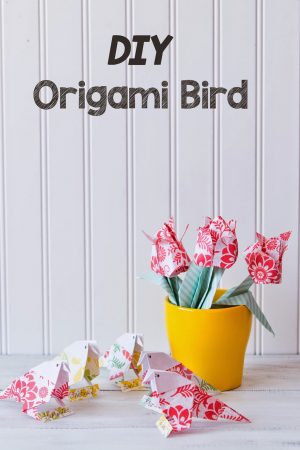 Origami Diy Flower How To Make An Origami Paper Bird Handmade Paper Flowers Maria