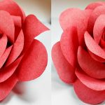 Origami Diy Flower Paper Flowers Rose Diy Tutorial Easy For Childrenorigami Flower