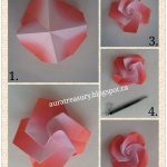 Origami Diy Step By Step Aura Treasury Diy Valentines Origami Flowers