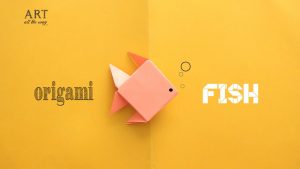 Origami Diy Step By Step Diy Simple Origami Fish Paper Craft Tutorial Youtube