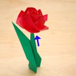Origami Diy Step By Step How To Fold A Paper Rose With Pictures Wikihow