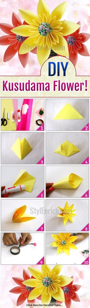 Origami Diy Step By Step Want To Know How To Make Beautiful Super Easy Diypaperflowers