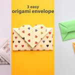 Origami Envelope Easy 3 Easy Origami Envelopes Youtube