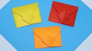 Origami Envelope Easy Diy Easy Origami Envelope Tutorial How To Make Envelope Diy