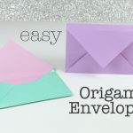 Origami Envelope Easy How To Make An Easy Origami Envelope