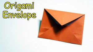 Origami Envelope Easy Origami Envelope Easy Tutorial Diy Youtube