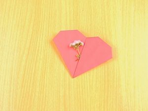 Origami Envelope Pockets How To Make An Origami Pocket Heart 11 Steps With Pictures