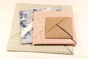 Origami Envelope Pockets Origami Paper Storage Pocket Instructions Fold And Cut Pinterest