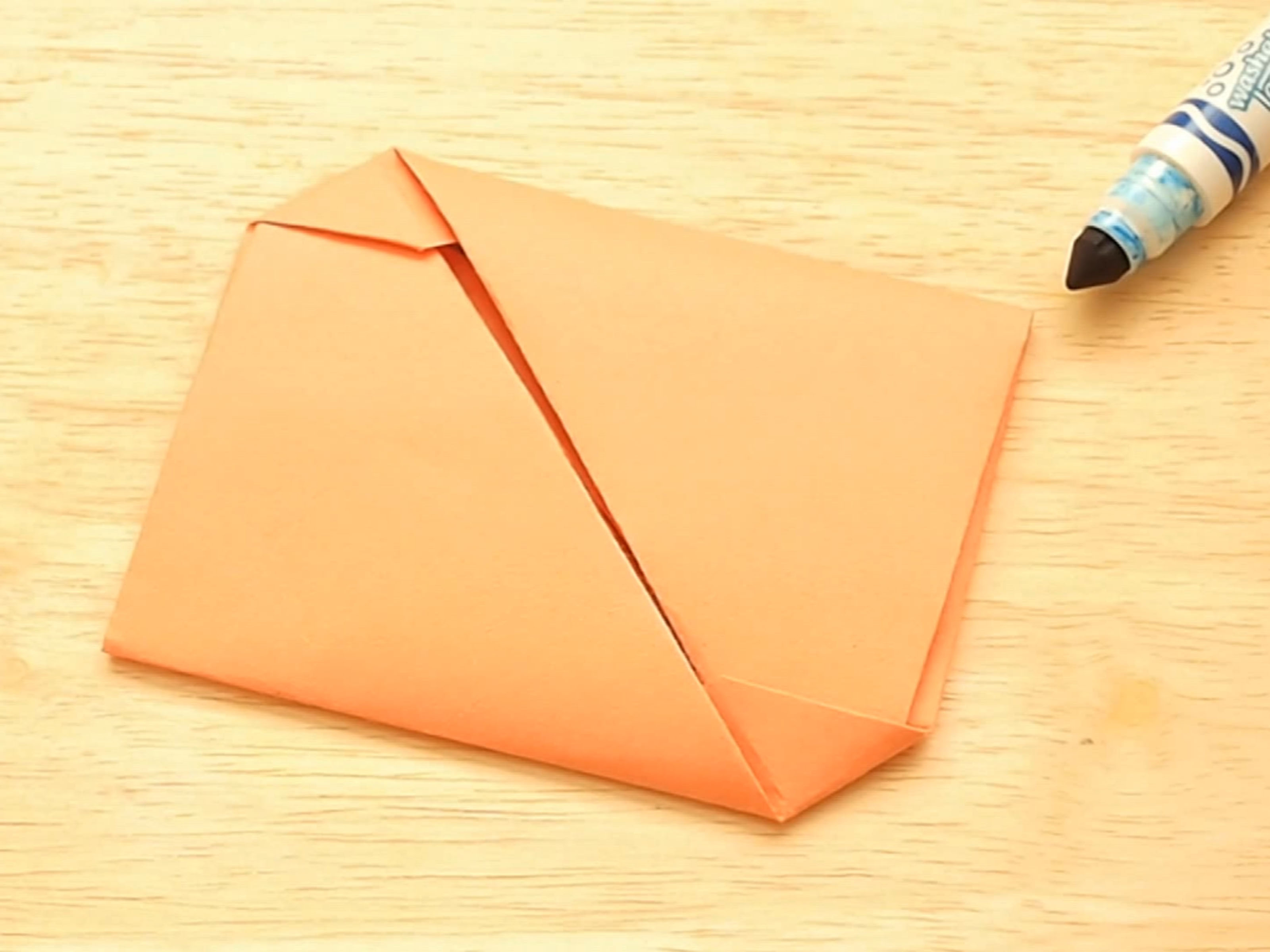 Origami Envelope Rectangle How To Fold An Origami Envelope With Pictures Wikihow