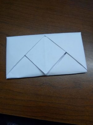 Origami Envelope Rectangle Origami Envelope 10 Steps