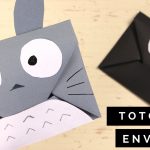 Origami Envelope Tutorial Origami Envelope Totoro Susuwatari Origamitree