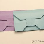 Origami Envelope Tutorial Traditional Origami Envelope Video Tutorial Origami Pinterest