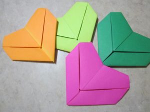 Origami Envelopes & Letter Folding How To Fold A Letter Into A Heart Shape Romantic Valentines Day