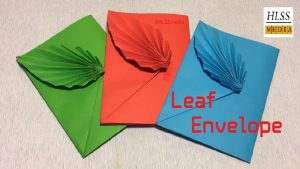 Origami Envelopes & Letter Folding How To Make Leaf Envelope With Paper Diy Origami Envelope Folding