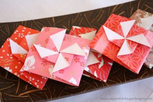 Origami Envelopes & Letter Folding Origami Pinwheel Envelopes A Spoonful Of Sugar