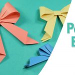 Origami For Beginners Kids Easy Origami For Kids Paper Bow Tie Simple Paper Craft Idea For