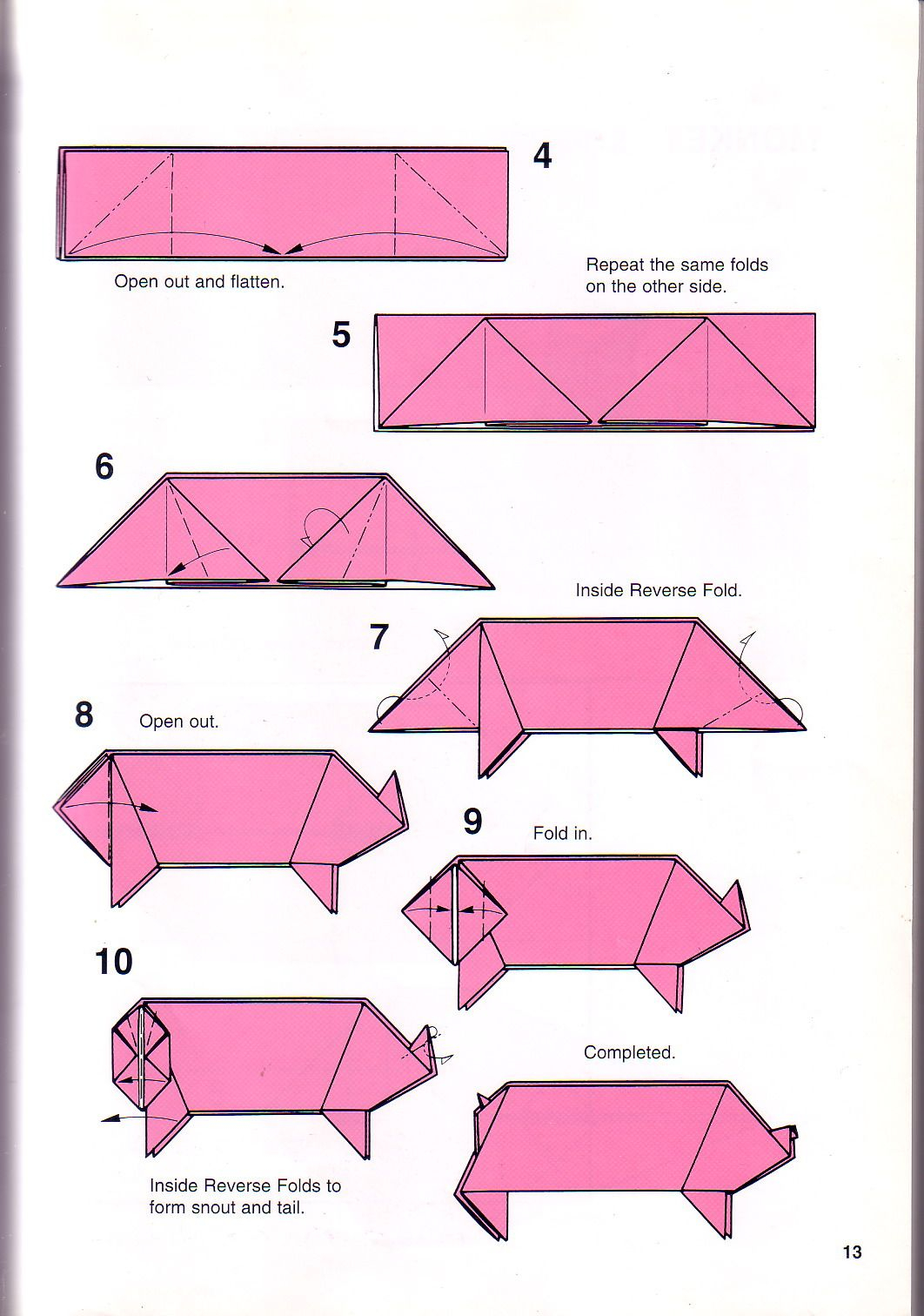Origami For Beginners Step By Step Easy Image Result For Origami Flower Instructions Easy Kids Pinterest
