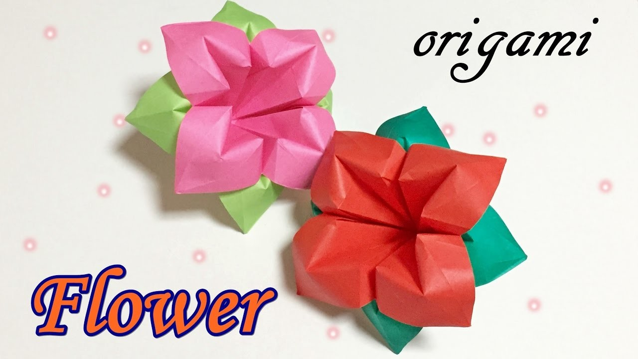 Origami For Beginners Step By Step Easy Origami Flower Easy But Cool For Beginners Simple Paper Flowers Diy