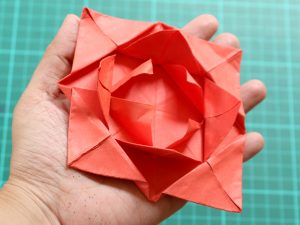 Origami For Beginners Step By Step How To Fold A Simple Origami Flower 12 Steps With Pictures