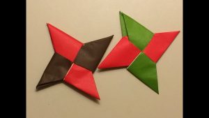 Origami For Beginners Step By Step Origami For Beginners Ninja Star Youtube