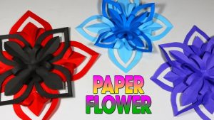 Origami Ideas Decoration Diy Paper Flower Decoration Ideas Origami Paper Flowers Easy How