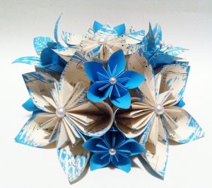 Origami Ideas Decoration Good Origami Flowers Wedding Centerpieces 25 For Your Wedding