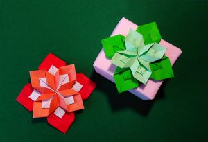 Origami Ideas Decoration Origami 8 Petals Flower Gift Box Decorating Ideas Youtube