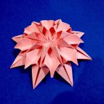 Origami Ideas Decoration Origami Flower Dahlia Easy To Do And Rich Ideas For Christmas
