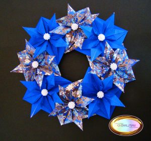 Origami Ideas Decoration Origami Maniacs Beautiful Origami Christmas Wreath