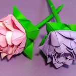 Origami Ideas Decoration Origami Rose Modulareasy Paper Rose Ideas For Party