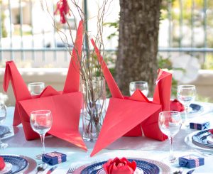 Origami Ideas Decoration Origami Themed Wedding