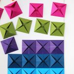 Origami Ideas Decoration Wall Art Easy Origami Wall Art Crafts And Diy 2 Pinterest Origami