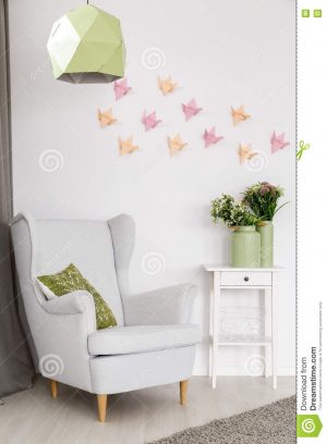 Origami Ideas Decoration Wall Art Origami Wall Art Idea Stock Image Image Of Decor Idea 77726983
