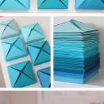 Origami Ideas Decoration Wall Art Renter Friendly 3d Paper Wall Art Decor Pinterest Paper Wall