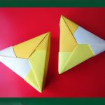 Origami Ideas Easy Easy Origami Triangle Gift Box Ideas For Gifts