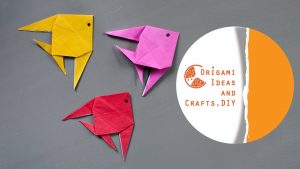 Origami Ideas Easy Fish Diy Origami Easy Fish Diy Origami For Beginners And Kids