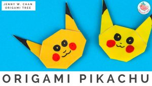 Origami Ideas Easy Pokmon Origami Crafts How To Fold Origami Pikachu Pokmon Go