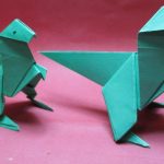 Origami Instructions Animals How To Make Origami Animals Dinosaurpaper Dinosaur Making