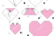 Origami Instructions Animals Origami Design Step Step Instructions How Make Stock Vector