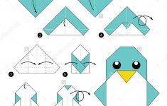 Origami Instructions Animals Step Step Instructions How To Make Origami A Penguin Kids