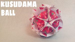 Origami Kusudama Ball Origami Ball Instructions Kusudama Ball Origami Easy Youtube