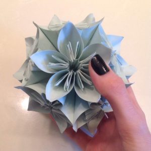 Origami Kusudama Ball Origami Kusudama Ball Crafty Amino