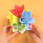 Origami Kusudama Flower How To Make How To Make A Kusudama Ball 12 Steps With Pictures Wikihow